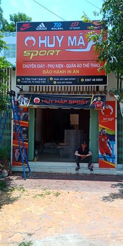 Thi công Bảng Hiệu Huy Mập Sport
